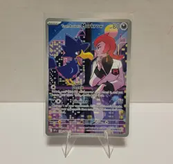 Pokemon Card Team Rocket's Murkrow 200/182 Destined Rivals Ultra Rare NM - Image 1