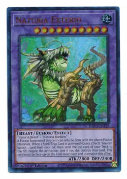 Yu-Gi-Oh Card: Naturia Exterio HAC1-EN119 Duel Terminal Ultra Rare 1st Ed! NM - Image 1