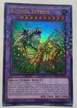 Yu-Gi-Oh Card: Naturia Exterio HAC1-EN119 Duel Terminal Ultra Rare 1st Ed! NM - Image 2
