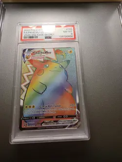 Pokemon Pikachu VMAX 188/185 Vivid Voltage 2020 Secret Rainbow Rare Card TCG - Image 1