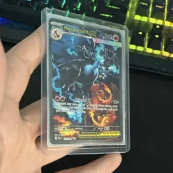 Pokemon Mega Charizard X EX Holo Card PLF 125/090 English TCG - Image 4