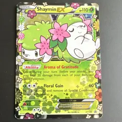 Pokemon Shaymin EX Promo Card XY148 Black Star 110HP Mythical Beast 2016 - Image 1