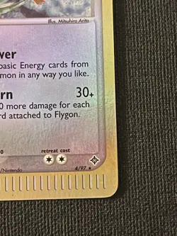 Flygon 4/97 Reverse Holo Rare EX Dragon Pokemon Card Vintage 2003 LP - Image 5