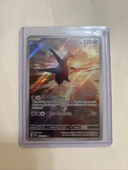 Pokemon TCG Latios 203/191 Surging Sparks Illustration Rare Card - Image 1