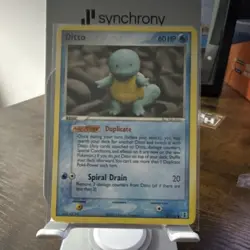 Pokemon TCG Ditto (Squirtle) 64/113 EX Delta Species Regular Common Basic Card - Image 2