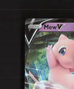 Mew V 069/189 Darkness Ablaze Ultra Rare Holo Pokemon Card NM - Image 3
