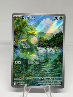 Pokemon TCG Deerling 91/86 IR White Flare English Card Mint Condition - Image 1
