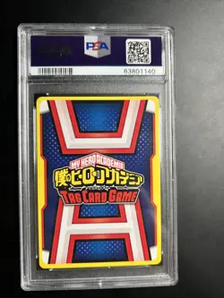 PSA 10 Gem Delaware Smash Deku HA-02-001 UR My Hero Academia Tag Card Game - Image 2