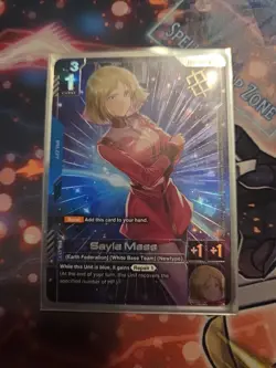 Sayla Mass Alternate Art Winner Foil - GD01-087 R NM - Gundam TCG Card Game - Image 1