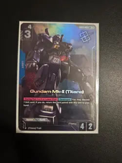 Gundam Card Game - Gundam Mk-II (Titans) (R+) - WINNER Alt Art GD02-003 English - Image 1