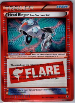 Head Ringer 97/119 Holo XY - Phantom Forces - Pokemon Card - NM - Image 1