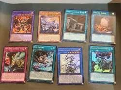 Yugioh Card Lot of 10 Holo - Image 1