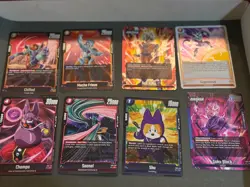 Dragon Ball Z Card Lot of 32 Cards 4 Holo Vintage - Image 1