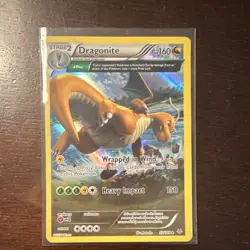 Pokemon Dragonite Δ Plus Holo Rare Roaring Skies 52/108 Stage 2 HP160 Card - Image 1