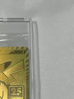 Sealed Pikachu V 001/015 25th Anniversary Golden Box Promo Pokemon Card Japanese - Image 4