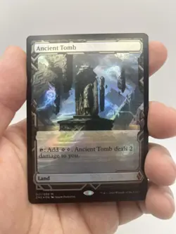 MTG Ancient Tomb Foil - Zendikar Rising Expeditions Magic The Gathering - Image 1