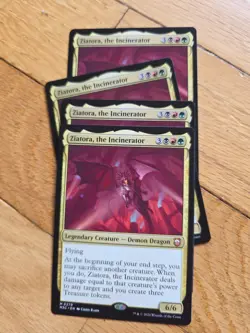 Mtg Ziatora, The Incinerator X4; Commander - Image 1