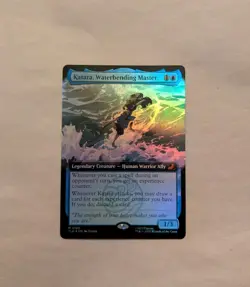 Katara Waterbending Master Extended Art Foil, Avatar the Last Airbeder - Image 1