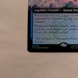 Katara Waterbending Master Extended Art Foil, Avatar the Last Airbeder - Image 3