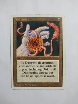 Nevinyrral's Disk HP x1 Revised 3rd Edition MTG Magic the Gathering 1x - Image 1