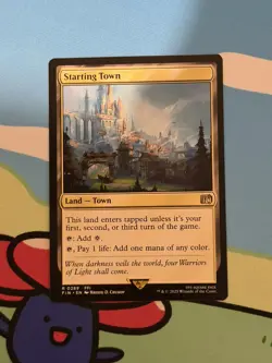 Magic the Gathering Final Fantasy Starting Town Land - Image 1