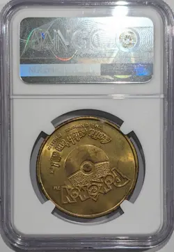 1999 Pokemon Battling Coin FARFETCH'D #83 - NGC MS65 - Image 2