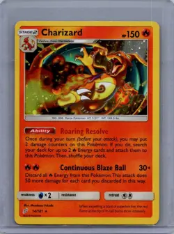Charizard 14/181 Cosmos Holo Pokemon TCG Team Up - NM - Image 1