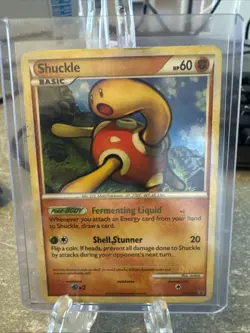 2010 Pokemon, HGSS Promos, #HGSS15 Shuckle, Holo Black Star Promo - Image 1