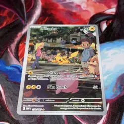 Pikachu 173/165 Illustration Rare English Pokemon SV: Scarlet & Violet 151 (MEW) - Image 2