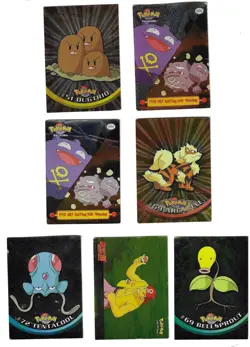 Pokemon Topps Series Holo Lot Black and Blue Label MP-DMG - Image 1