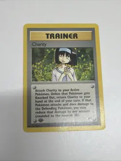 CHARITY 2000 POKEMON 1ST EDITION GYM HEROES RARE 99/132 - Image 1