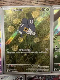 Pokemon Illustration Rares Nymble Wooper Zacian Togedemaru Ludicolo - Image 3