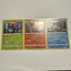 Pokemon TCG Set: Charizard Blastoise Venusaur HOLO RARE NM Pokemon GO 010/078 - Image 1