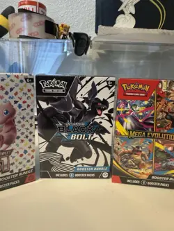 Pokemon TCG Sealed Bundle Lot - Black Bolt, 151, Surging Sparks, Mega Evolution - Image 3