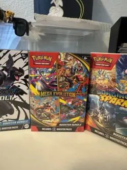 Pokemon TCG Sealed Bundle Lot - Black Bolt, 151, Surging Sparks, Mega Evolution - Image 4