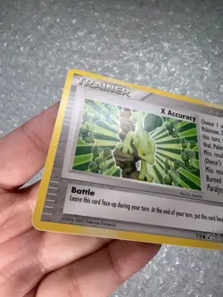 X Accuracy Treecko 7/8 Next Quest - Pokemon Trading Figure Game TFG TCG MP/HP - Image 4