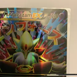 Pokemon TCG Mega-Alakazam-EX Fates Collide Holo 118/124 - Filler/Replica I think - Image 3