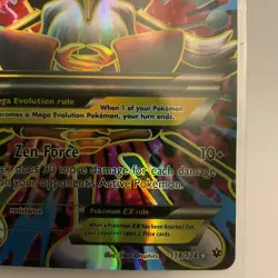 Pokemon TCG Mega-Alakazam-EX Fates Collide Holo 118/124 - Filler/Replica I think - Image 5