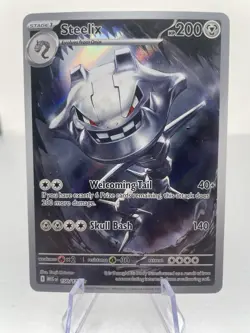 Steelix - 150/132 - Pokemon Mega Evolution - Illustration Rare - NM TCG - Image 1