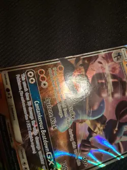 Pokemon TCG 2018 Lucario GX SM100 Ultra Rare Holo Black Star Promo-MP - Image 3