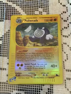 Pokemon TCG Poliwrath Reverse Holo 26/144 2003 Skyridge - Image 1