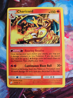 Charizard 14/181 Pokemon Team Up Sun & Moon Non-Holo EN VLP - Image 1