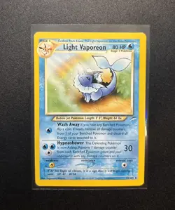 LIGHT VAPOREON 52/105 UNCOMMON NEO DESTINY POKEMON MP - Image 1