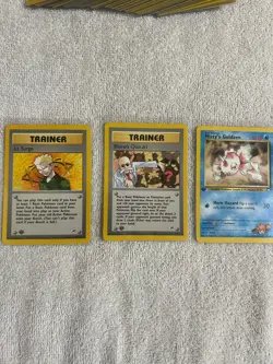 Pokemon Complete 1st Edition Gym Heroes Common and Uncommon LP/NM - Image 1