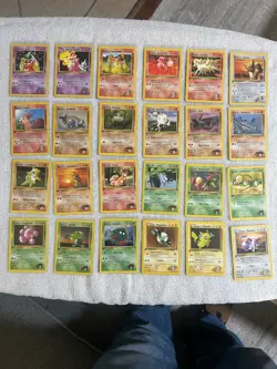 Pokemon Complete 1st Edition Gym Heroes Common and Uncommon LP/NM - Image 3