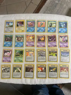 Pokemon Complete 1st Edition Gym Heroes Common and Uncommon LP/NM - Image 4