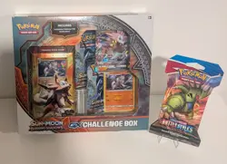 Pokemon TCG Burning Shadows GX Challenge Box Lycanroc, Rock Steady Deck NEW - Image 1