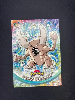Pinsir - 127 - Pokemon 2000 Topps TV - Blue Logo - NM - Image 1