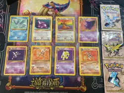 Pokemon complete fossil set + empty art set packs + 1st editions 62/62 - Image 3