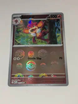 Simisear 015/086 PRINTING ERROR Reverse Holo - Pokemon TCG White Flare - NM - Image 1